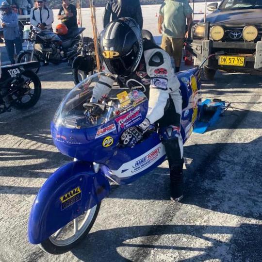 50cc Motorcycle Breaks World Speed Record at Australian Speed Week 2025