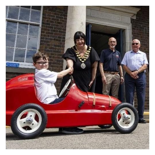 Legacy of Austin Pedal Cars Factory Honoured with Blue Plaque